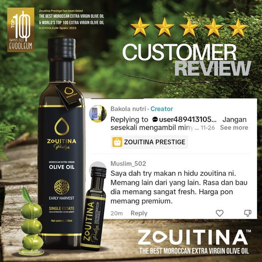 MOROCCON EXTRA VIRGIN OLIVE OIL ZOUITINA - Image 5