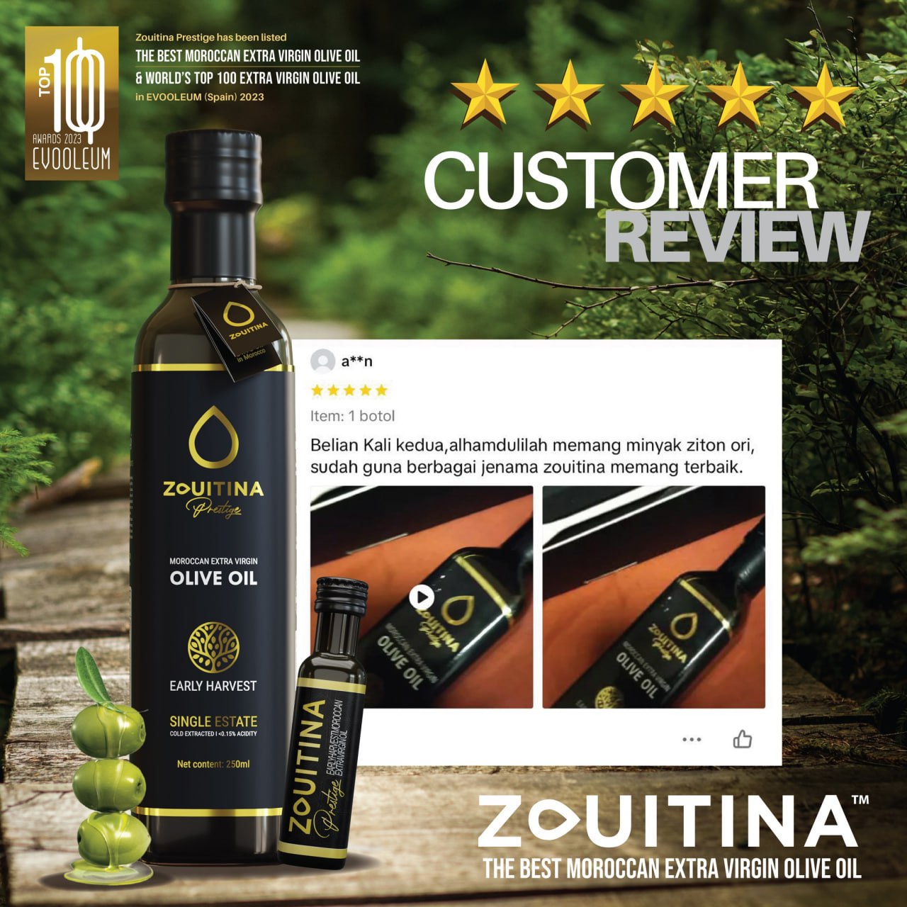 MOROCCON EXTRA VIRGIN OLIVE OIL ZOUITINA - Image 9