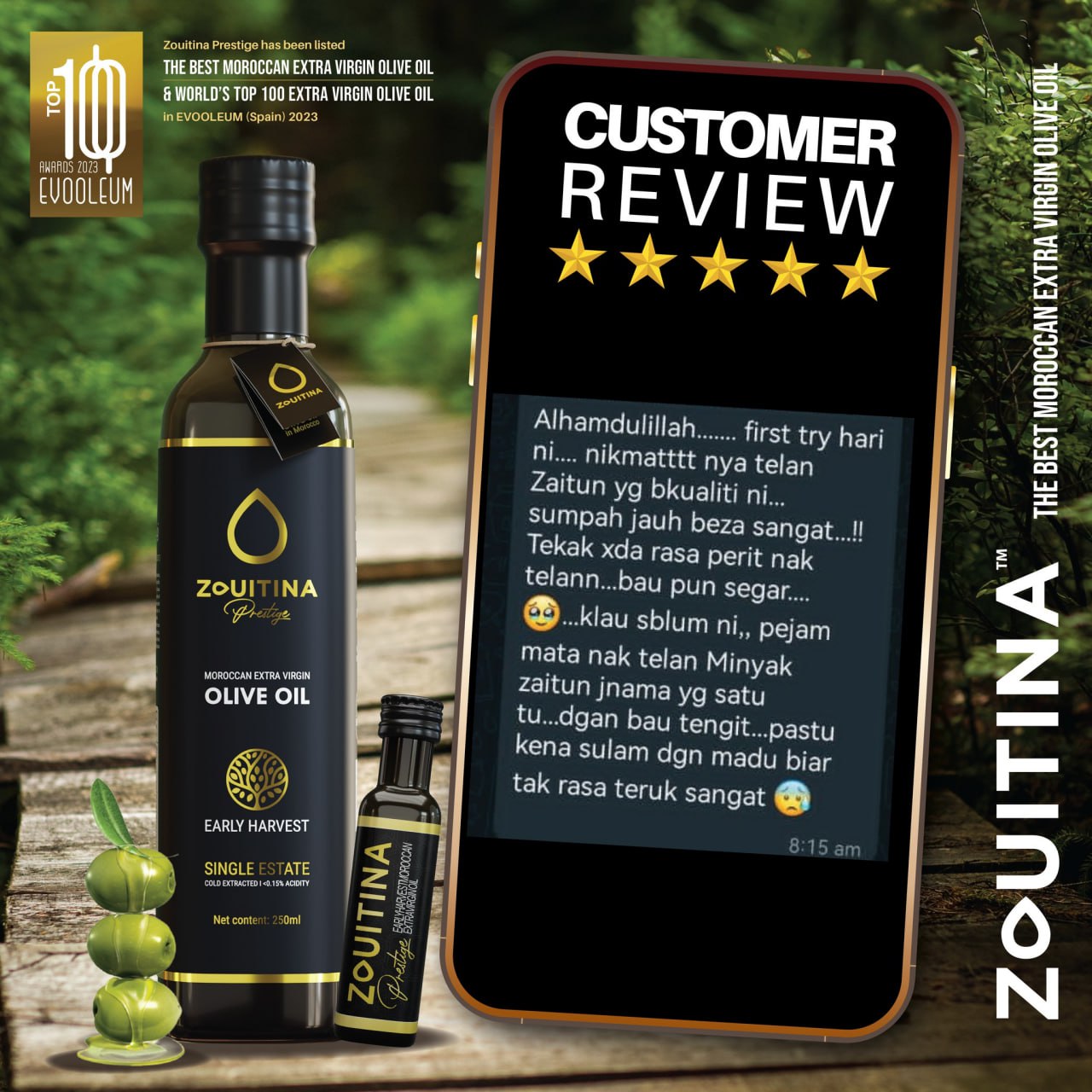 MOROCCON EXTRA VIRGIN OLIVE OIL ZOUITINA - Image 10
