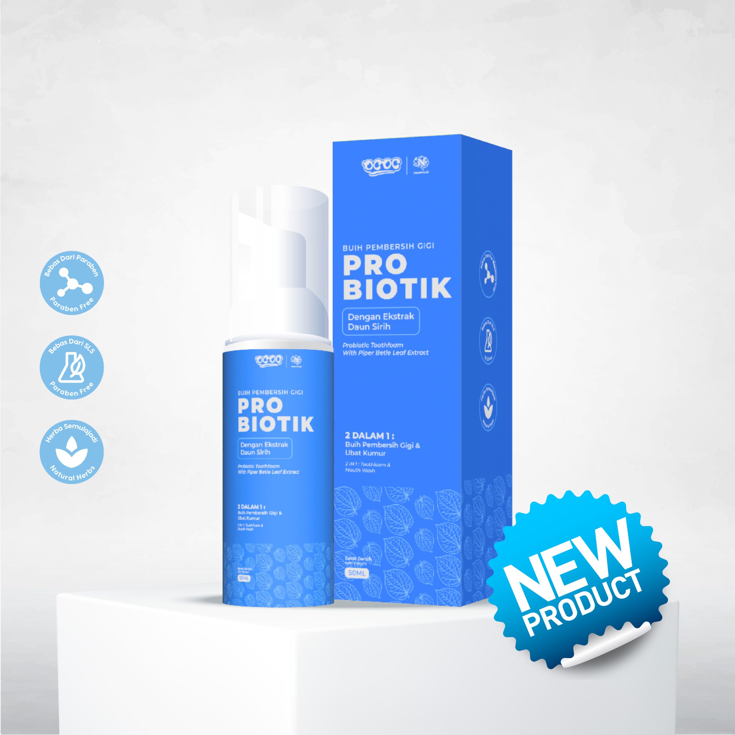 PROBIOTIK NATURAL TOOTH FOAM